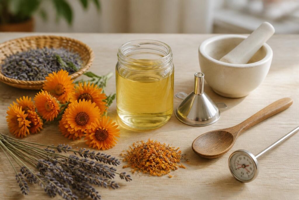 découvrez notre guide complet pour préparer un macérat huileux maison, étape par étape, pour profiter de ses bienfaits naturels en toute simplicité.