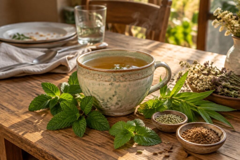 découvrez les plantes traditionnellement choisies pour préparer une tisane après le repas et savourer un moment de détente.