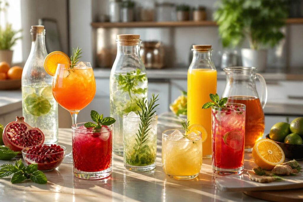 découvrez des alternatives savoureuses aux boissons alcoolisées avec nos préparations sans alcool, idéales pour toutes les occasions.